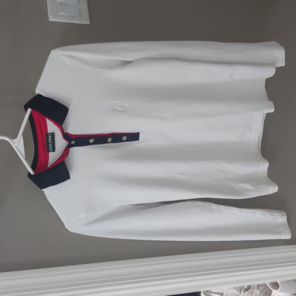 Golfino long sleeve polo Medium